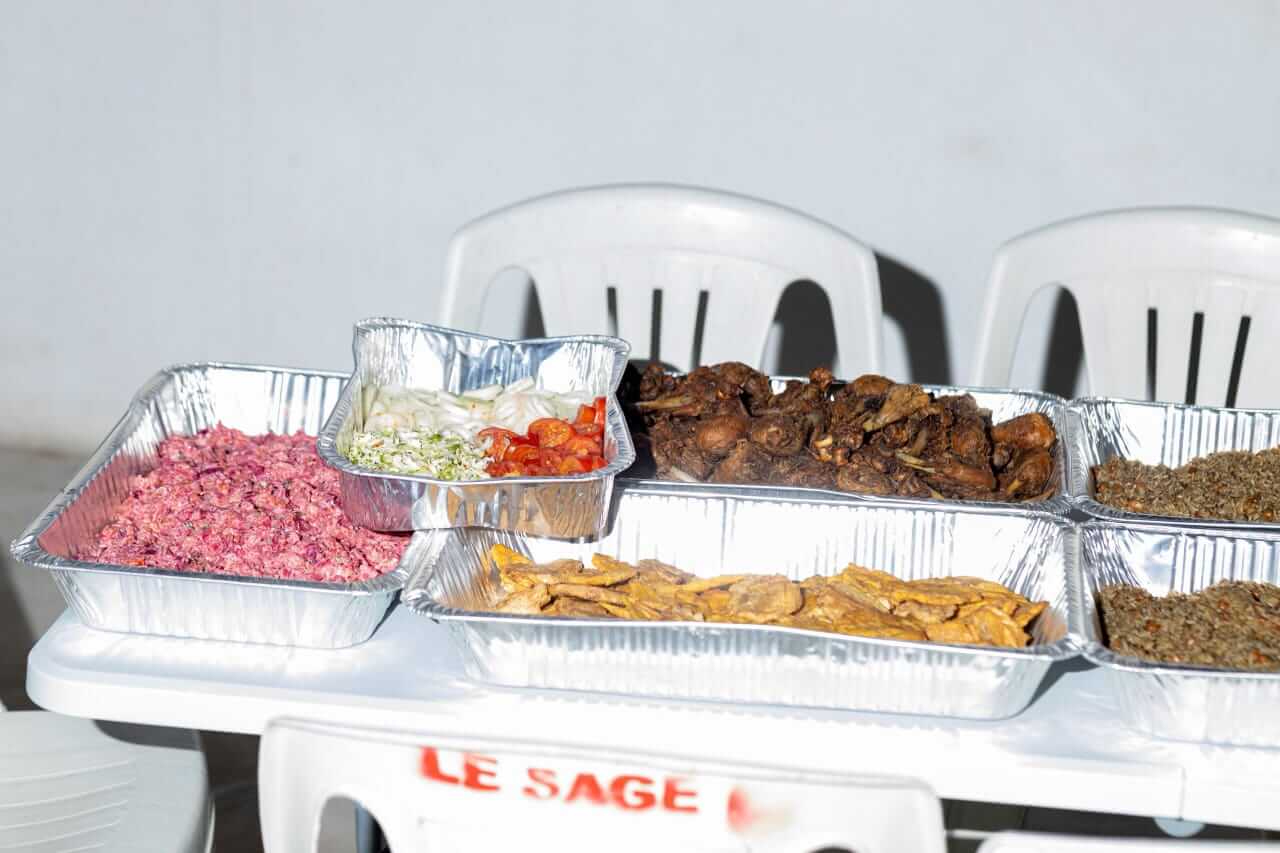 Freshly Prepared Iftar Spread