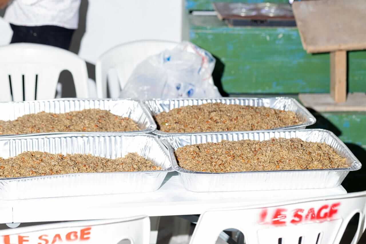 Bulk Food Trays Ready